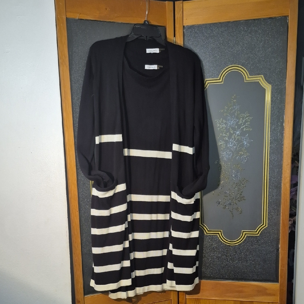 Calvin Klein Black Knit Top